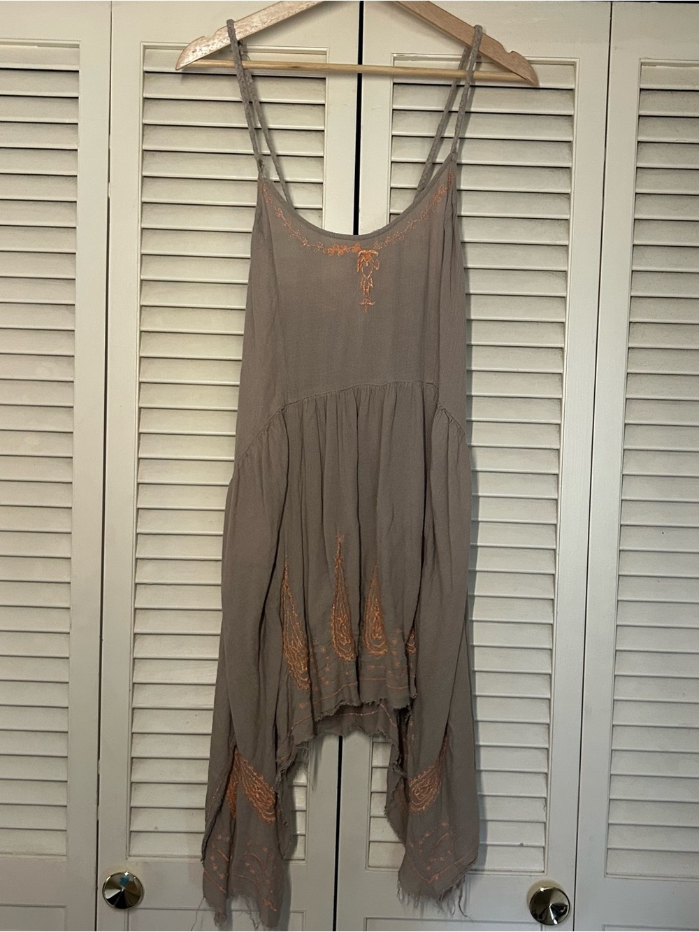 Free People Meadows of Medallion Slip Dress